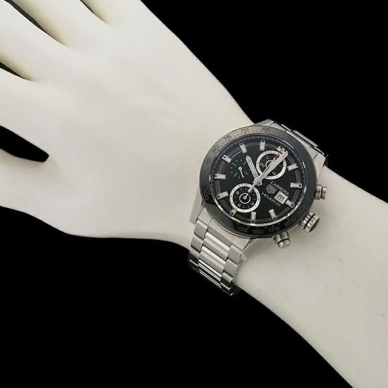 タグホイヤー カレラ キャリバー ホイヤー01 クロノグラフ CAR201Z