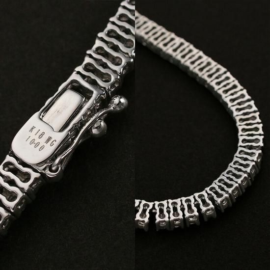 ダイヤモンド/10.00ct ブラックダイヤ 2重 デザイン ネックレス