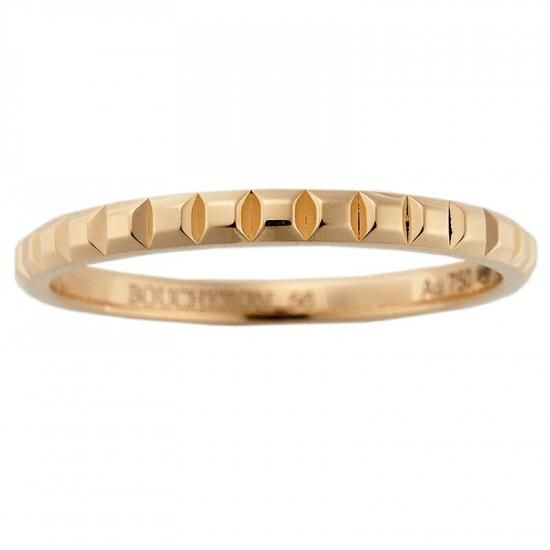 ブシュロン キャトル クルドパリ スモール リング JAL01164 K18PG #56