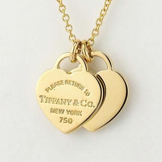 TIFFANY&Co. リターン トゥ ティファニー ダブル ハート タグ TIFFANY&Co. リターン トゥ ティファニー ダブル ハート タグ