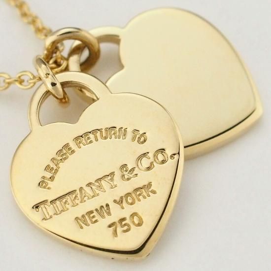 TIFFANY&Co. リターン トゥ ティファニー ダブル ハート タグ TIFFANY&Co. リターン トゥ ティファニー ダブル ハート タグ