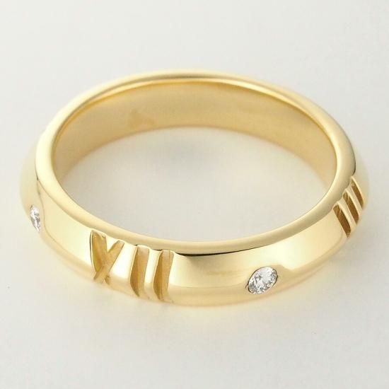 ティファニー 4P ダイヤモンド/0.10ct アトラス X クローズド ナロー