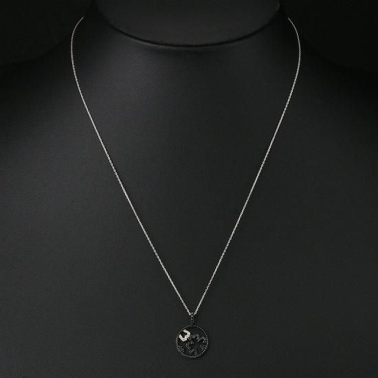 訳あり☆ブラックダイヤモンド　k18wgネックレス 調整可能 ブラックダイヤ ダイヤモンド/0.16ct デザイン ネックレス K18WG
