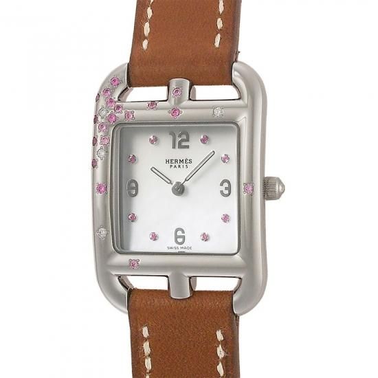 エルメス ケープコッド PM ローズサクラ ドゥブルトゥール 純正ダイヤ