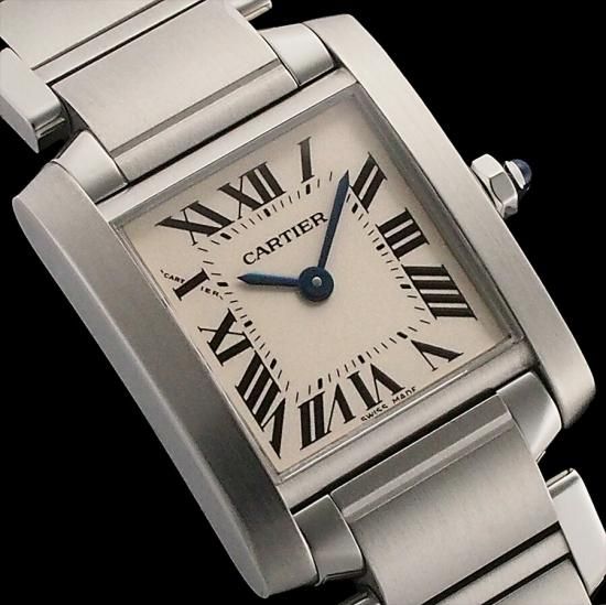 カルティエ タンク フランセーズ SM W51008Q3 クオーツ 国内正規