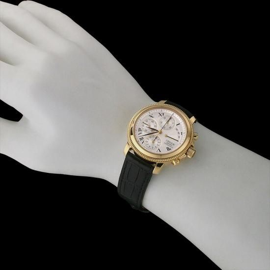 セイコー クレドール クロノグラフ パワーリザーブ 6S74-0020