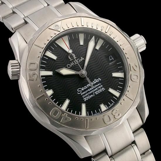 OMEGA オメガ　シーマスター プロフェッショナル 2231.50 保証書付き 2236.50 ブラック OMEGA（オメガ）シーマスター プロフェッショナル300