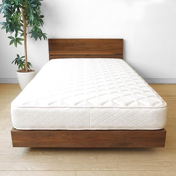 FLY MEe セミダブル　ベッドフレーム　ウォールナット シングルベッド セミダブルベッド ダブルベッド 3サイズ