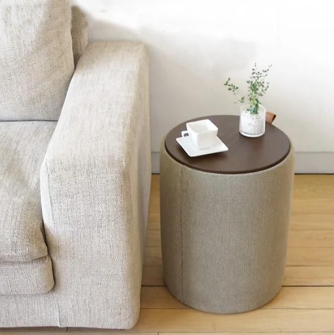 直径36cm・高さ46cm 天板が布座と板座のリバーシブルになっている