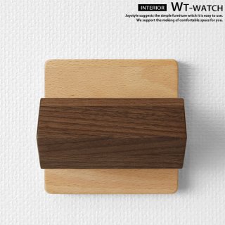 5個まで送料一律 ビーチ材 ウォールナット材 ビーチ無垢材 ウォールナット無垢材 オイル仕上げ お気に入りの腕時計を掛けておくのに便利な壁面収納フック ウォールトレー WTシリーズ 腕時計ホルダー