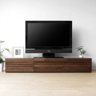テレビ台 和モダンテイストなテレビボード 幅180cm ウォールナット材 ウォールナット無垢材 木製
