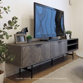 テレビ台 テレビボード 幅180cm 150cm 石目調 開梱設置配送