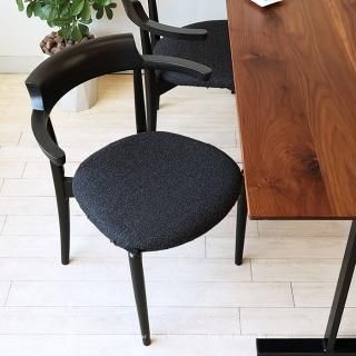 ダイニングチェア 受注生産商品 セミアームチェア アッシュ材 ダイニングチェア 受注生産商品 セミアームチェア アッシュ材
