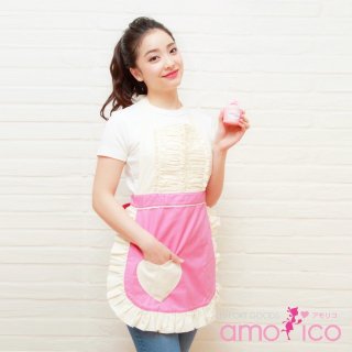 <img class='new_mark_img1' src='https://img.shop-pro.jp/img/new/icons33.gif' style='border:none;display:inline;margin:0px;padding:0px;width:auto;' />【Sugar baby aprons】ヴィンテージダーリン エプロン ピンク