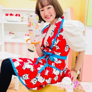 <img class='new_mark_img1' src='https://img.shop-pro.jp/img/new/icons27.gif' style='border:none;display:inline;margin:0px;padding:0px;width:auto;' />【Kitsch'n Glam】エプロン ラペル ウェスティ Westies