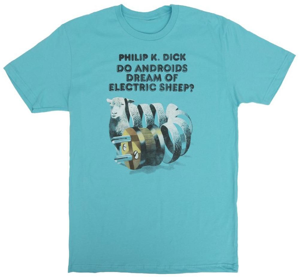 Out Of Print フィリップ K ディック アンドロイドは電気羊の夢を見るか Tシャツ