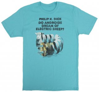 Philip K. Dick / Do Androids Dream of Electric Sheep? Tee (Tahiti Blue)