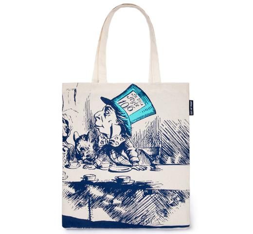 Lewis Carroll / Alice's Adventures in Wonderland Tote Bag