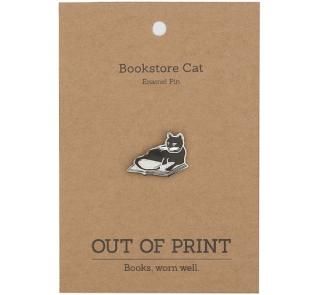 Bookstores. Cats. Life is Sweet. Enamel Pin
