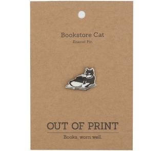 Bookstores. Cats. Life is Sweet. Enamel Pin