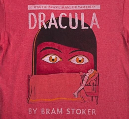 Out of Print ブラム・ストーカー / ドラキュラ Tシャツ