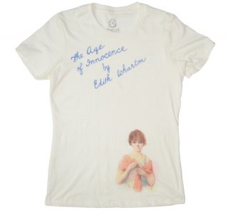 Edith Wharton / The Age of Innocence Tee (Ivory) (Womens)