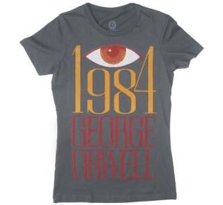 George Orwell / 1984 Tee (Heavy Metal) (Womens)