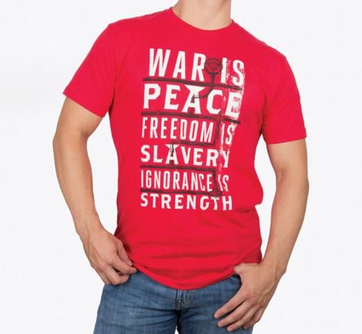 ジョージ・オーウェル 1984 Tシャツ Amazon | [ハヤカワ ファクトリー] Tシャツ ジョージ・オーウェル 一九