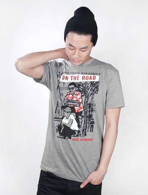 Out of Print ジャック・ケルアック / 路上 Tシャツ Out of Print ジャック・ケルアック / 路上 Tシャツ
