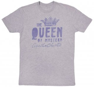 Agatha Christie [The Queen of Mystery] Tee (Heather Grey)