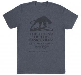 Arthur Conan Doyle / The Hound of the Baskervilles Tee (Charcoal)