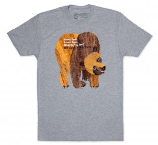 Bill Martin, Jr. and Eric Carle / Brown Bear, Brown Bear, What Do You See? Tee (Heather Grey)