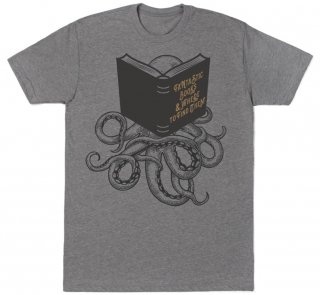 FANTASTIC BOOKS & WHERE TO FIND THEM Tee (Heather Grey)