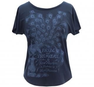 Jane Austen / Pride and Prejudice Dolman Tee (Midnight Navy) (Womens)