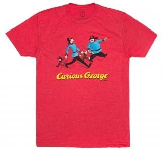 H. A. Rey and Margret Rey / Curious George Tee (Red)