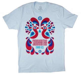 Hermann Hesse / Siddhartha Tee (Light Blue)