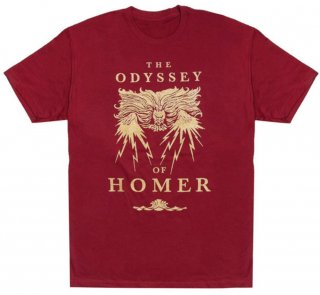 Homer / The Odyssey Tee [Gilded] (Cardinal)
