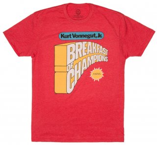 Kurt Vonnegut / Breakfast of Champions Tee (Red)