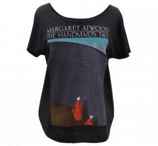 Margaret Atwood / The Handmaid's Tale Dolman Tee (Black) (Womens)