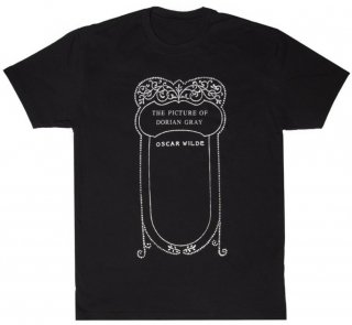 Oscar Wilde / The Picture of Dorian Gray Tee [Gilded] (Black)