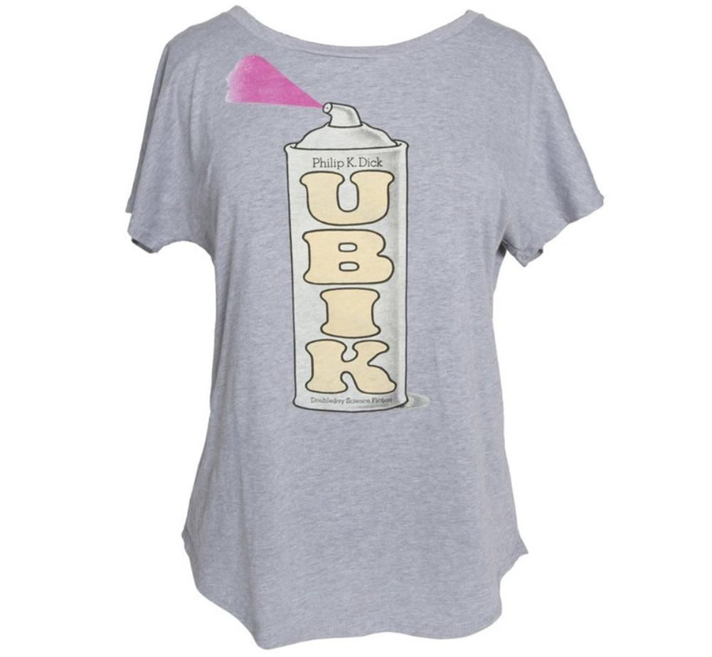 Out Of Print フィリップ K ディック ユービック 1969 カバーデザイン Tシャツ レディース Out Of Print フィリップ K ディック ユービック 1969 カバーデザイン Tシャツ レディース