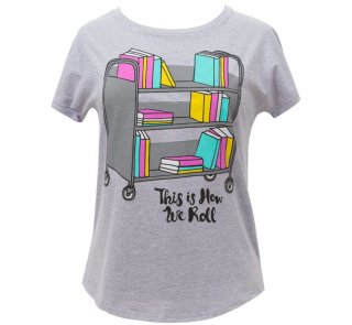 This is How We Roll Dolman Tee (Heather Grey) (Womens)