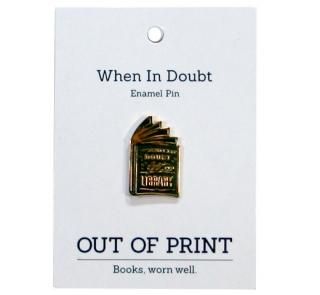 Hermione Granger / When in doubt, go to the library Enamel Pin