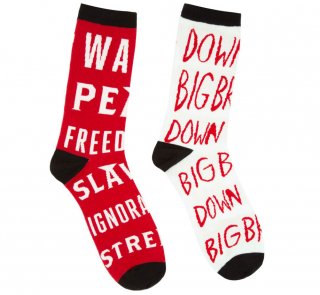 George Orwell / 1984 Mismatched Socks