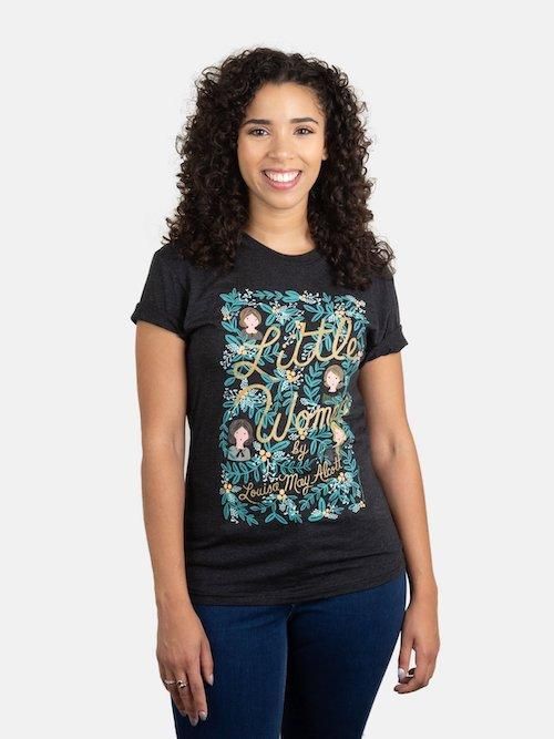 Out of Print ルイーザ・メイ・オルコット / 若草物語 Tシャツ