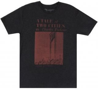 Charles Dickens / A Tale of Two Cities Tee (Vintage Black)