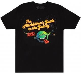 Douglas Adams / The Hitchhiker's Guide to the Galaxy Tee 2 (Black)