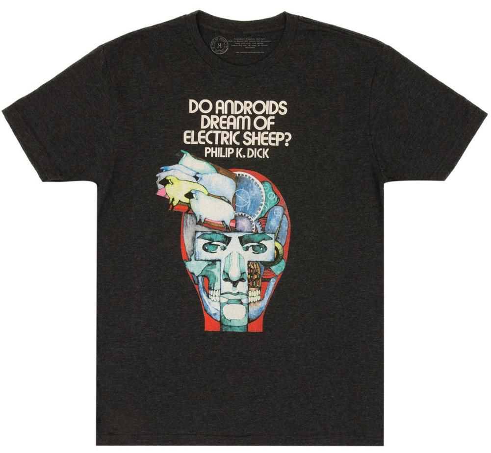 Out Of Print フィリップ K ディック アンドロイドは電気羊の夢を見るか Tシャツ