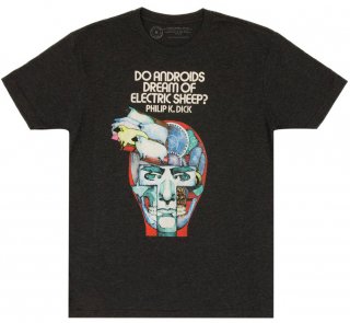 Philip K. Dick / Do Androids Dream of Electric Sheep? Tee (Vintage Black)