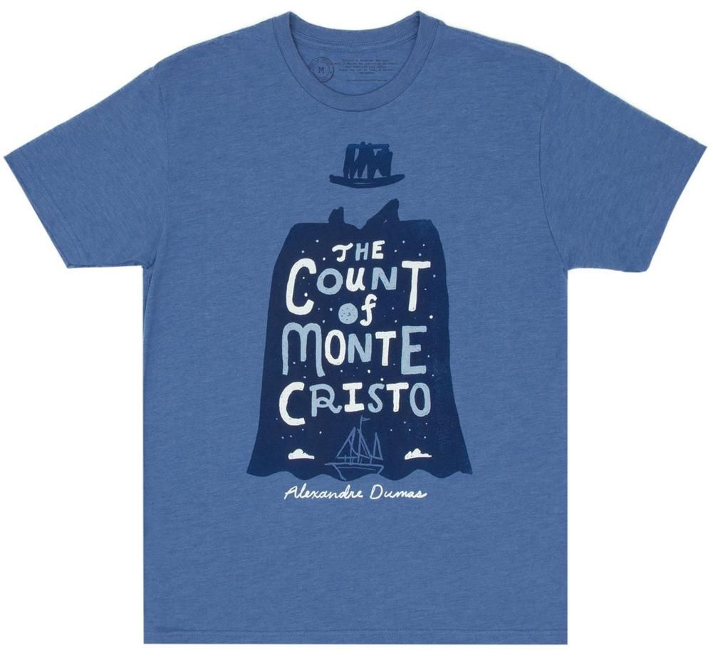 Out Of Print アレクサンドル デュマ ペール モンテ クリスト伯 巌窟王 Tシャツ Out Of Print アレクサンドル デュマ ペール モンテ クリスト伯 巌窟王 Tシャツ